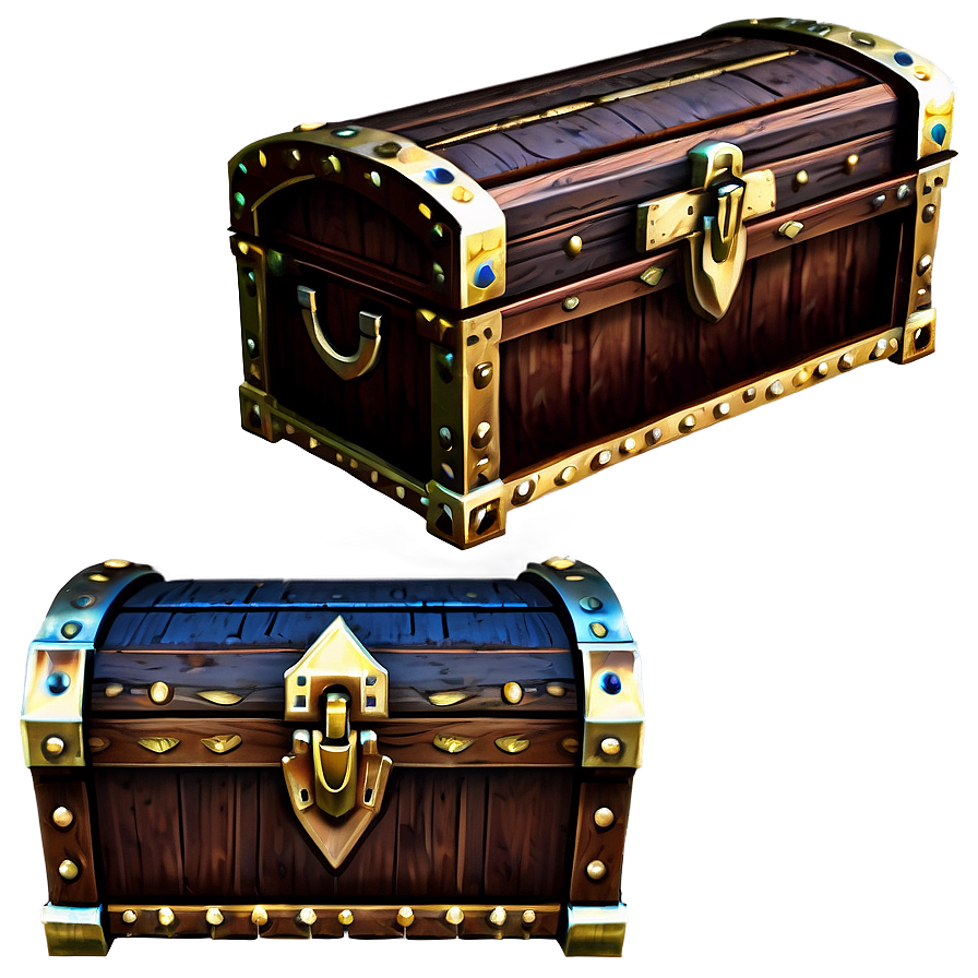 Closed Treasure Chest Png Rxt48 PNG Image