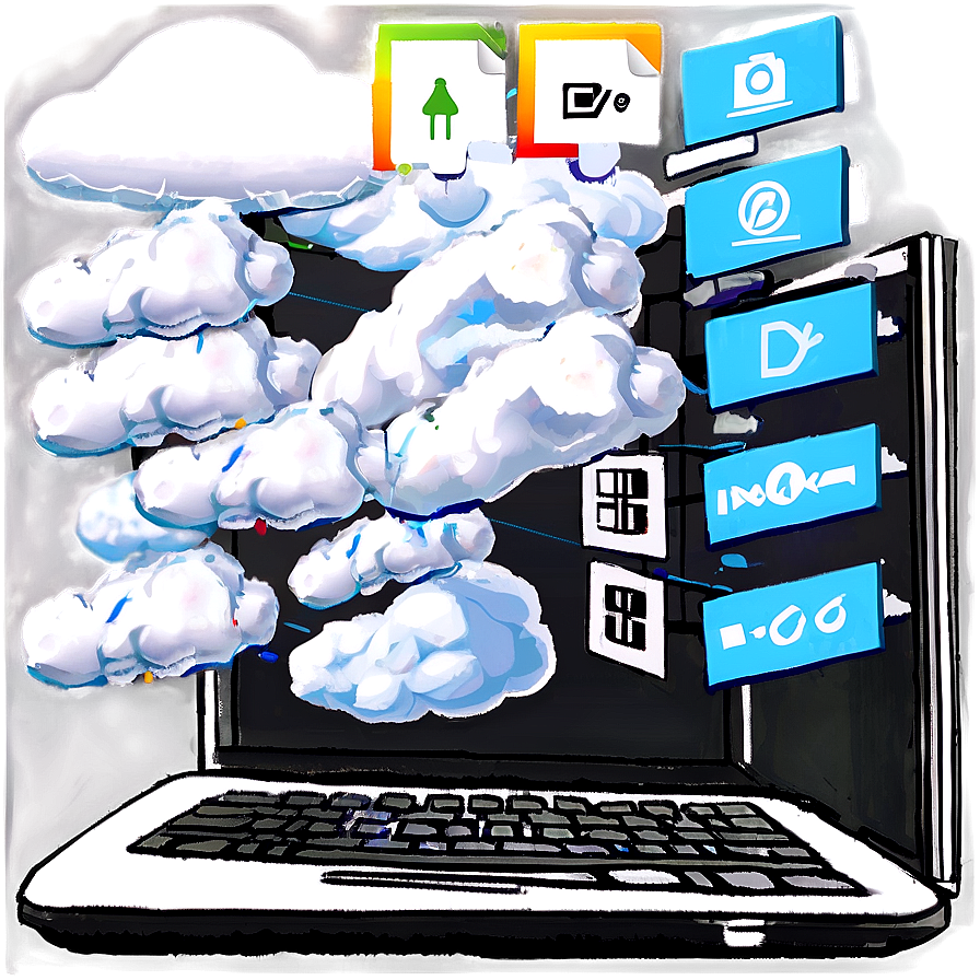 Cloud-based Learning Tools Png 05232024 PNG Image