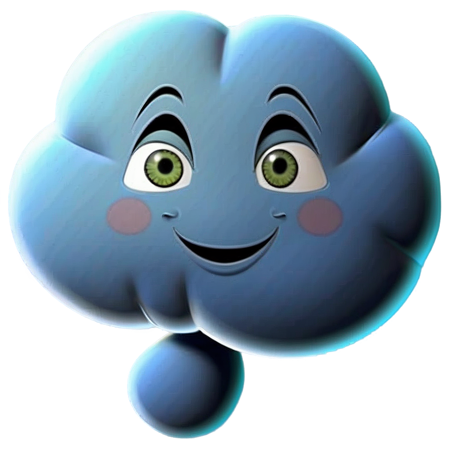 Cloud Cartoon Character Png 06122024 PNG Image