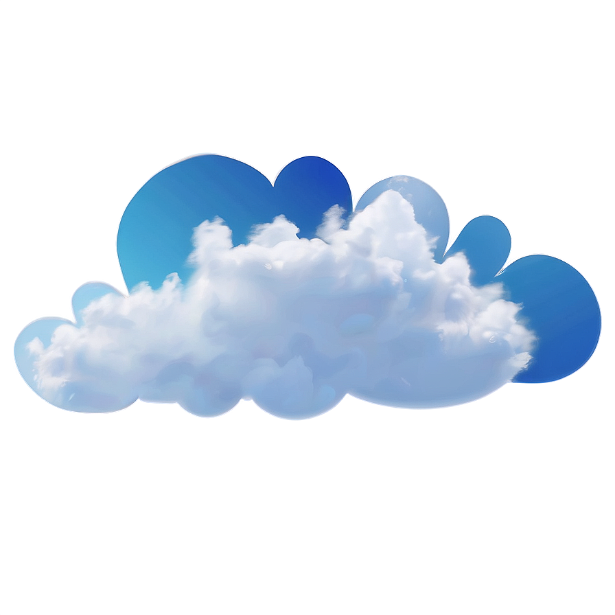 Cloud Cartoon In Sky Png 06122024 PNG Image