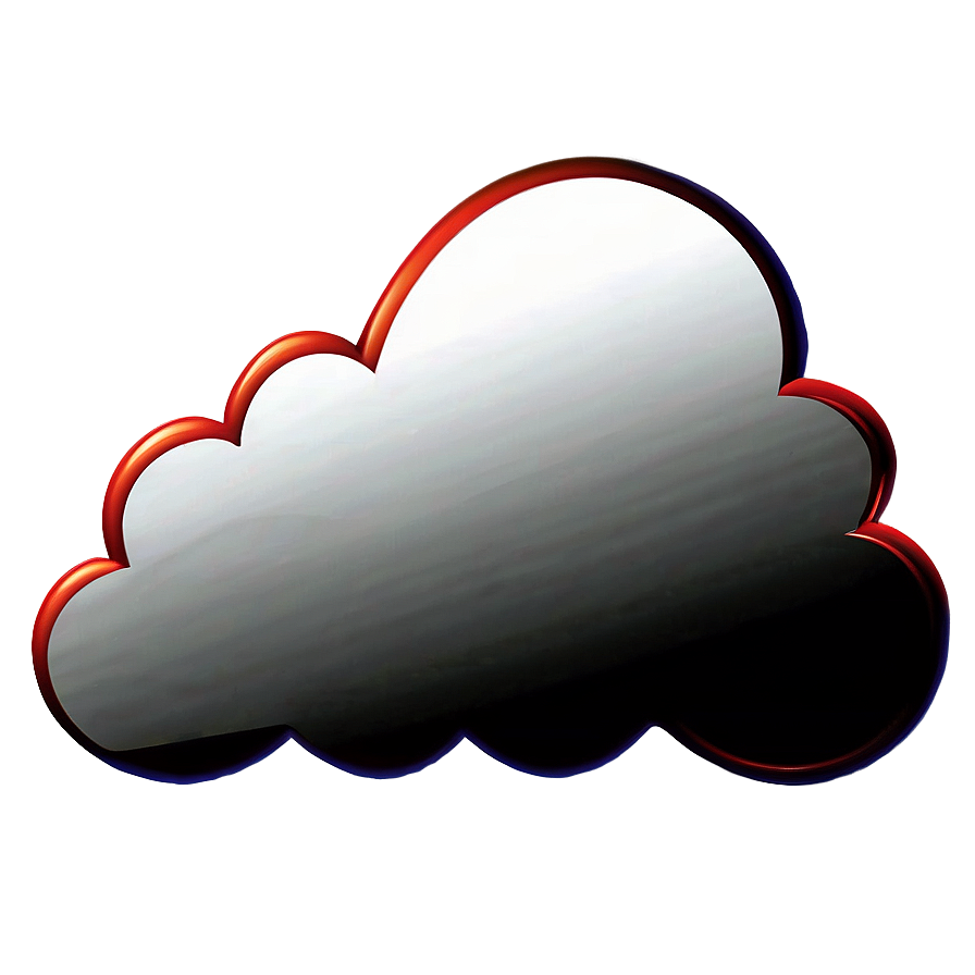 Cloud Outline Clipart Png 22 PNG Image