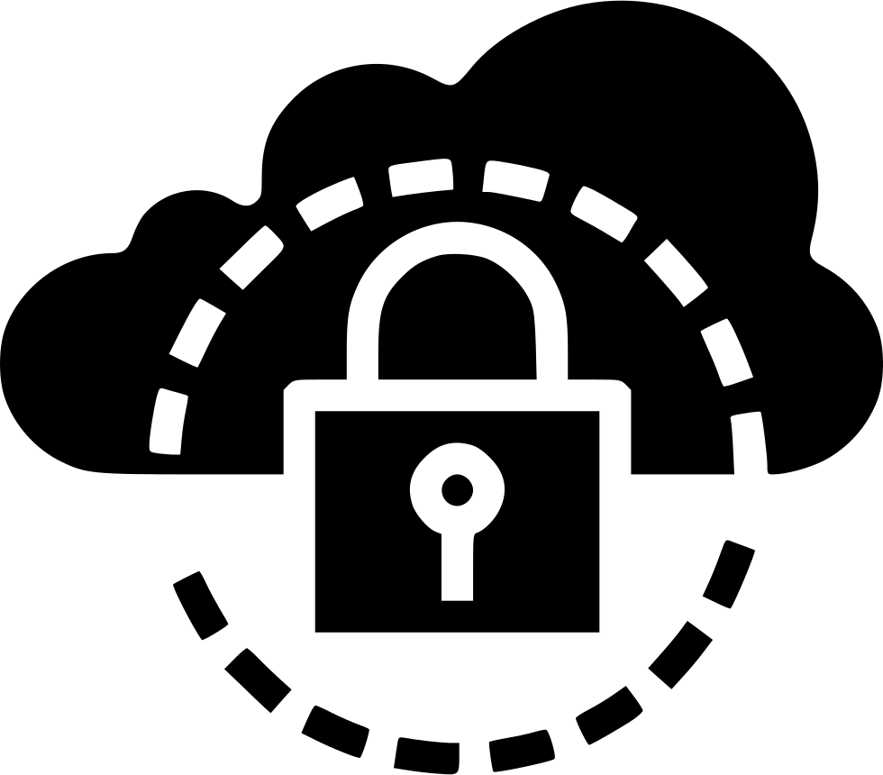 Cloud Security Icon PNG Image