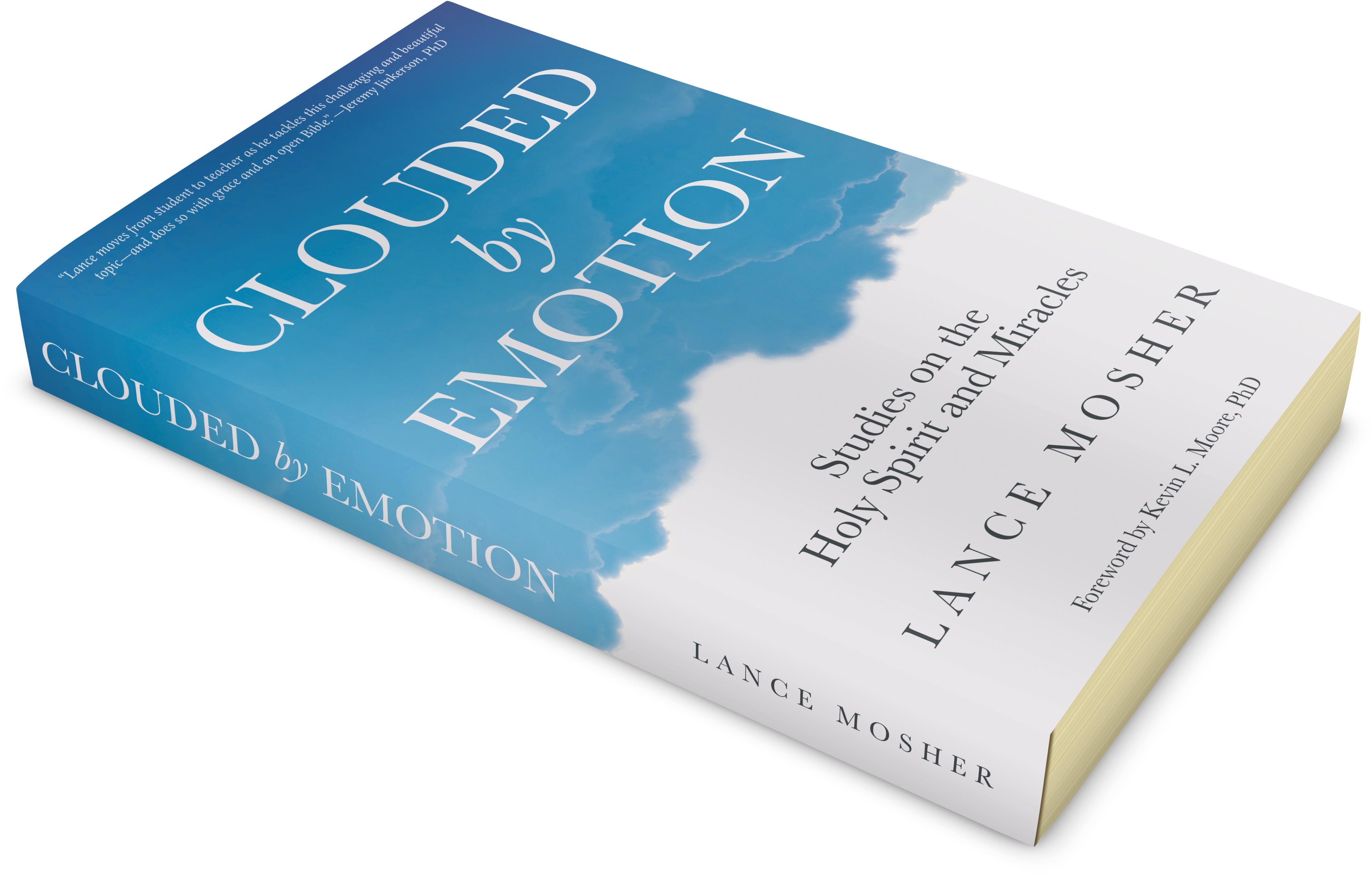 Cloudedby Emotion Book Cover PNG Image