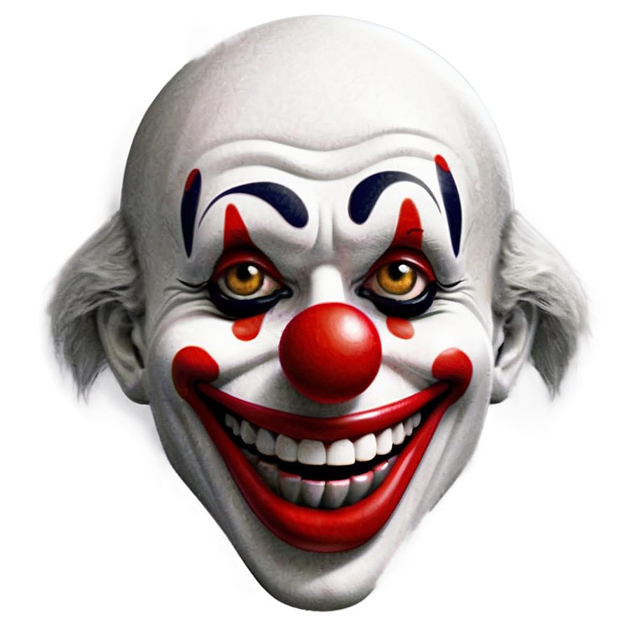 Clown Emoji Art Png Uly PNG Image