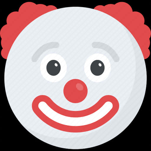 Clown Emoji Graphic PNG Image