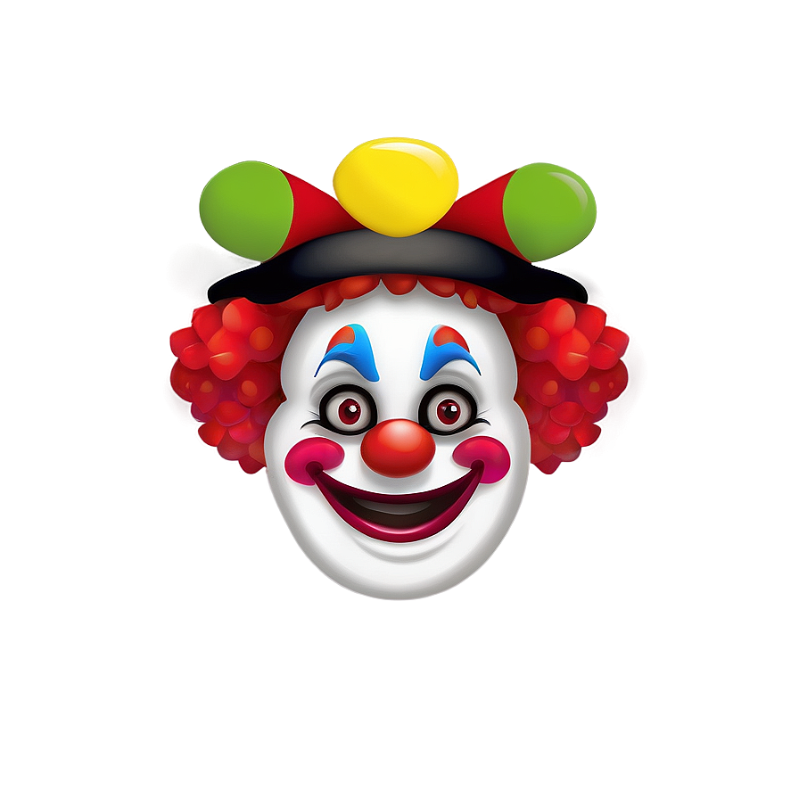 Clown Emoji Graphic Png Eni97 PNG Image