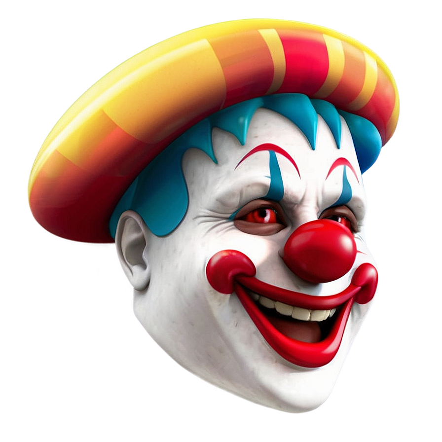 Clown Emoji Graphic Png Tlt75 PNG Image