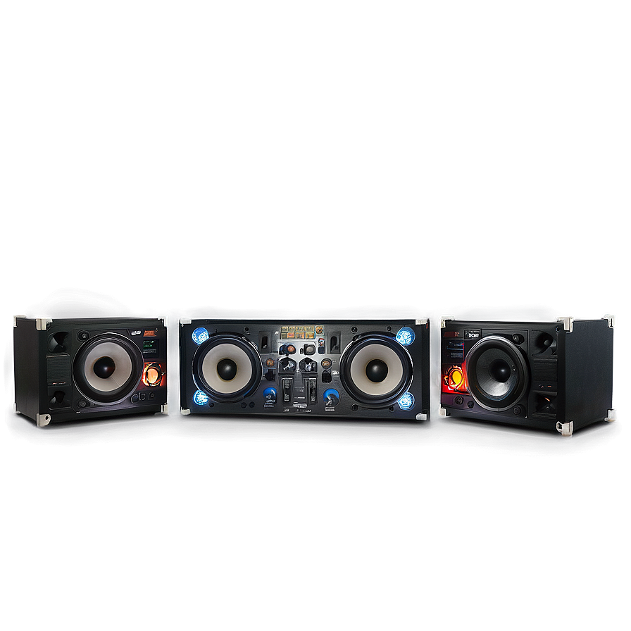 Club Dj Speakers Png Hmr PNG Image