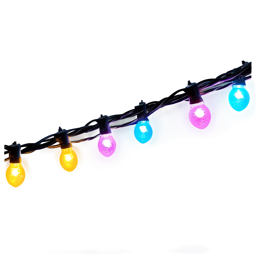 Cluster Christmas String Lights Png 87 PNG Image