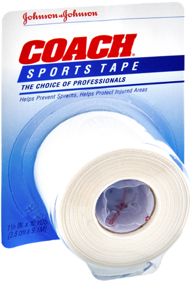 Coach Sports Tape Packaging PNG Image