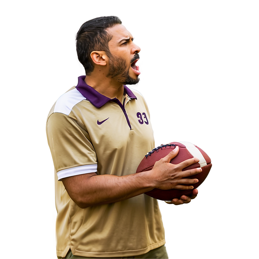 Coach Yelling At Game Png 06282024 PNG Image