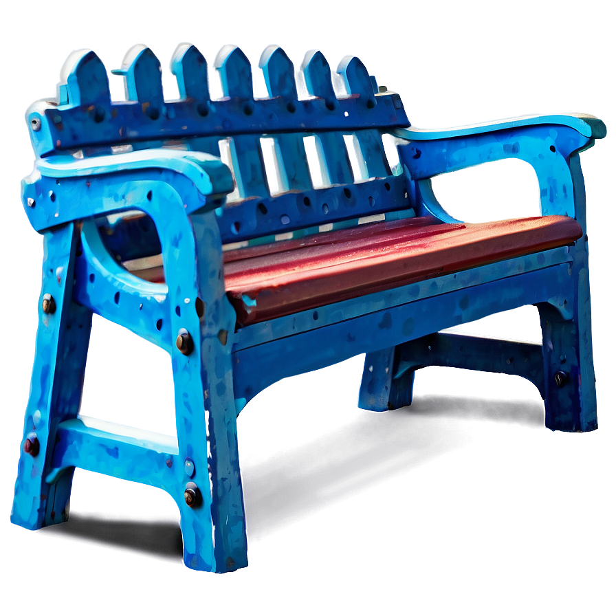 Coastal Bench Png Qrk PNG Image