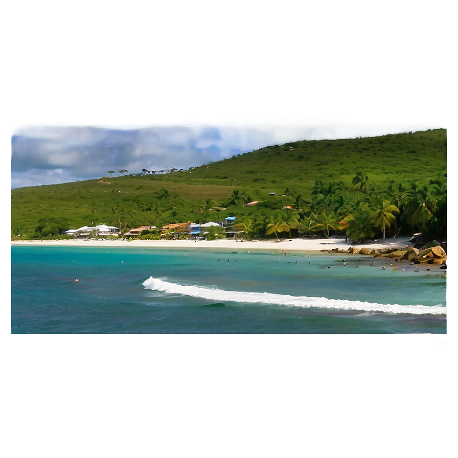 Coastal Town View Png Luj39 PNG Image