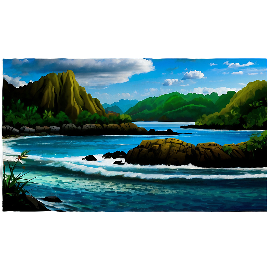 Coastal View Png 86 PNG Image