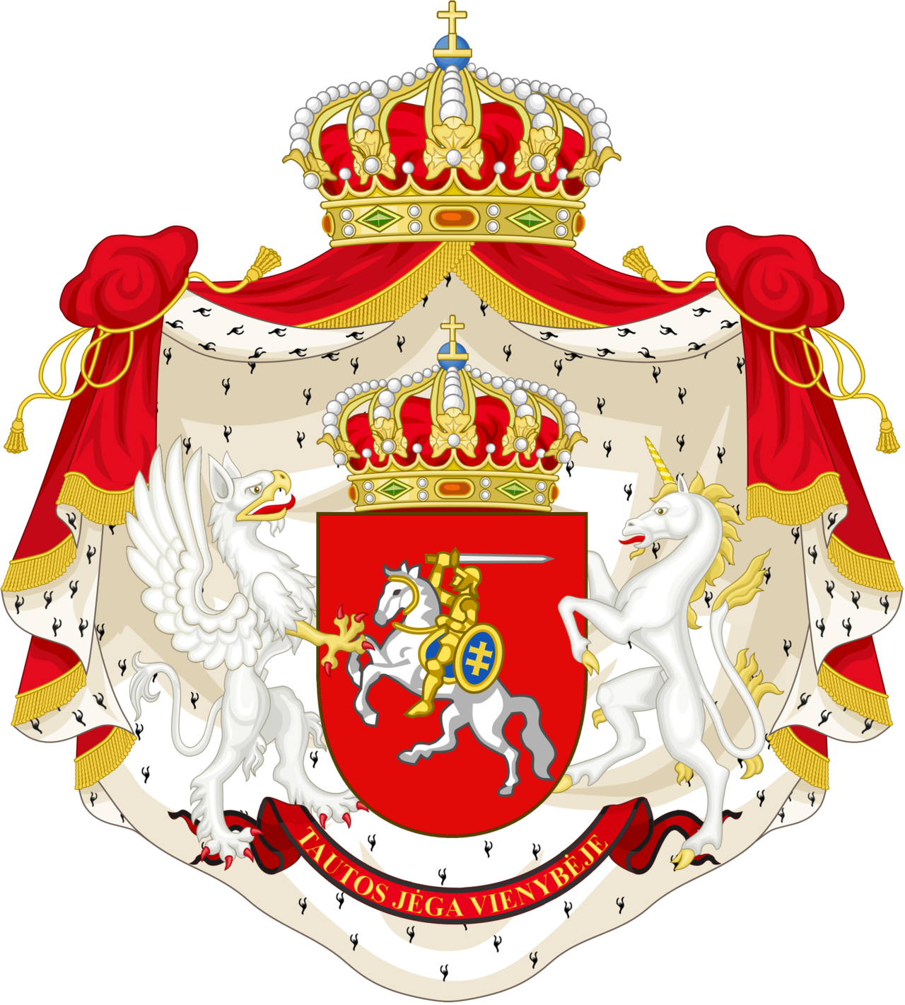 Coat_of_ Arms_of_ Lithuania_ Illustration PNG Image