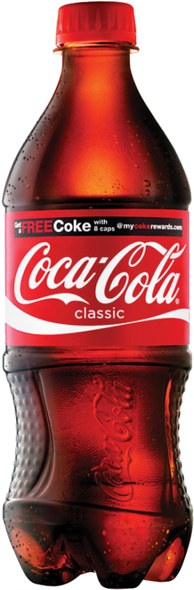 Coca Cola Classic Bottle PNG Image