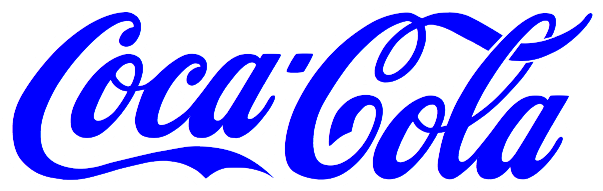 Coca Cola Classic Logo Blue PNG Image