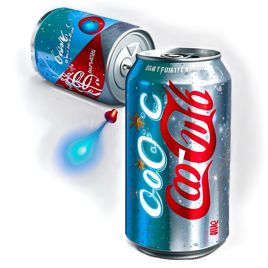 Coca Cola Light Can Art Png Jjl40 PNG Image