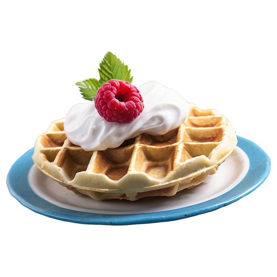 Coconut Cream Waffle Png Wnu PNG Image