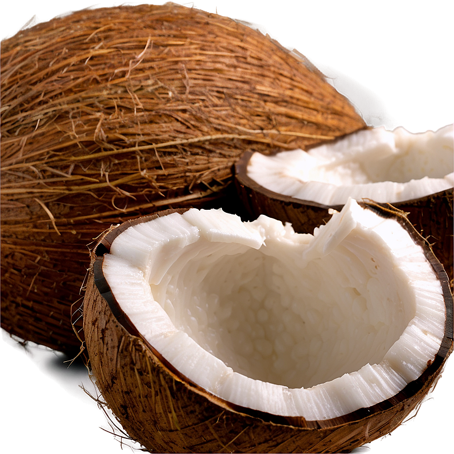 Coconut Half Slice Png Gic73 PNG Image