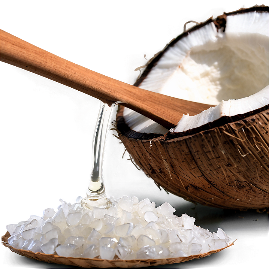 Coconut Oil Energy Booster Png 06262024 PNG Image