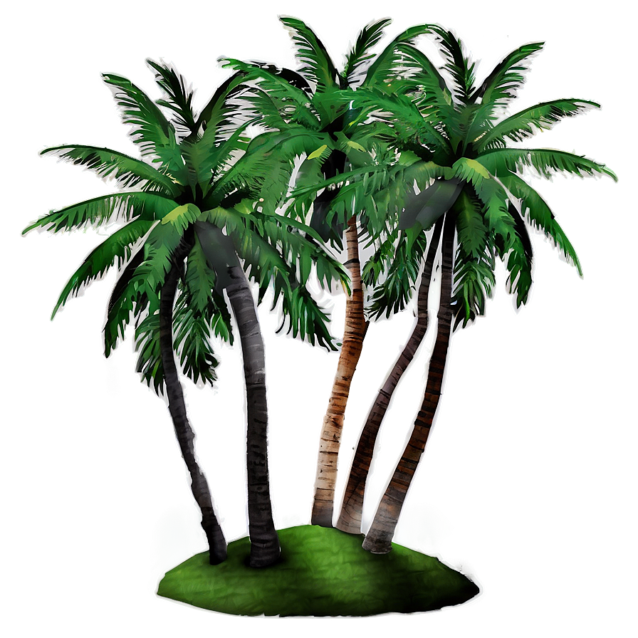 Coconut Palm Trees Png 05042024 PNG Image