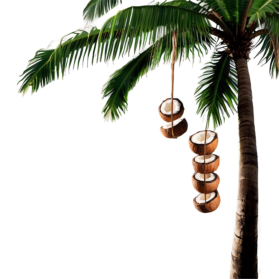 Coconut Tree With Coconuts Png 06202024 PNG Image