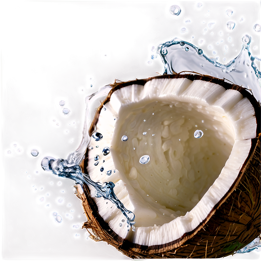 Coconut Water Splash Png 05242024 PNG Image