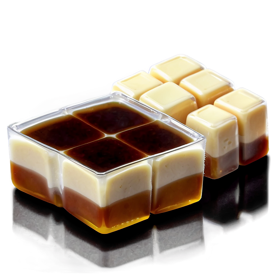 Coffee And Cream Jello Cubes Png Sul13 PNG Image