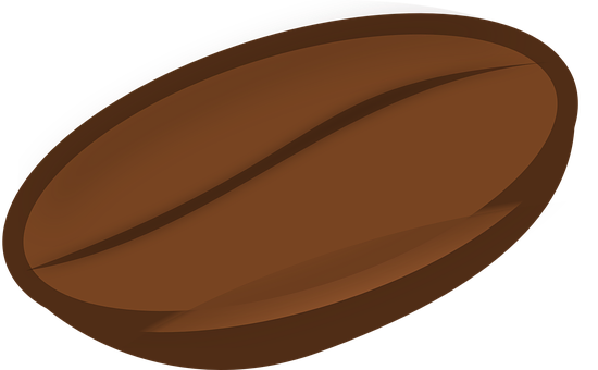 Coffee Bean Illustration PNG Image