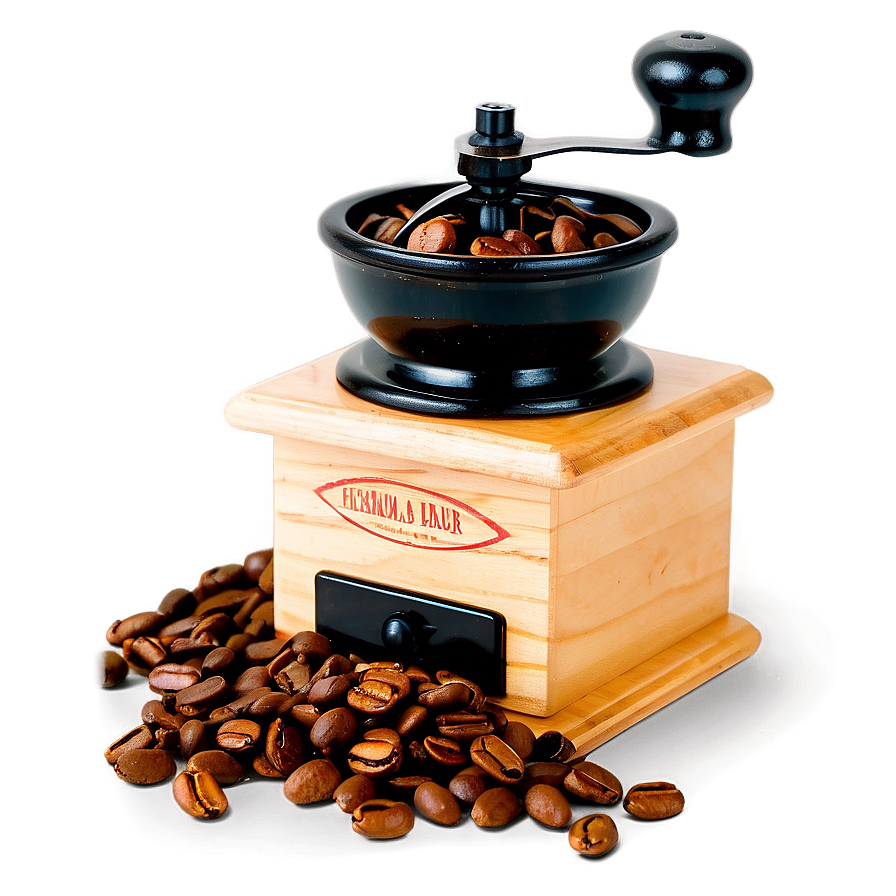 Coffee Grinder And Beans Png Sdu45 PNG Image