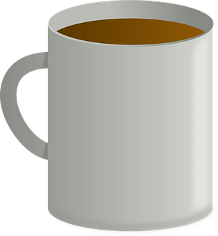 Coffee Mug Vector Illustration PNG Image