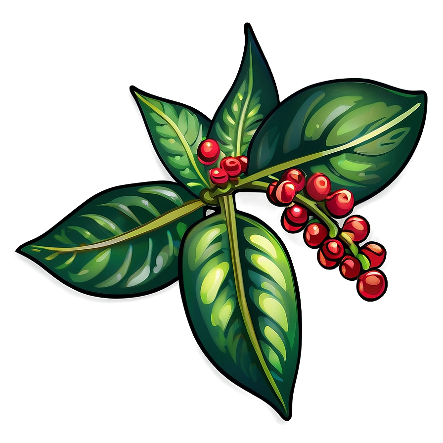 Coffee Plant Clipart Png Qic PNG Image