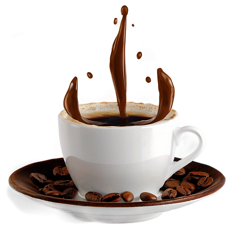 Coffee Splash Png 93 PNG Image