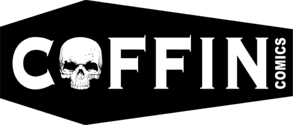 Coffin Comics Logo Skull PNG Image