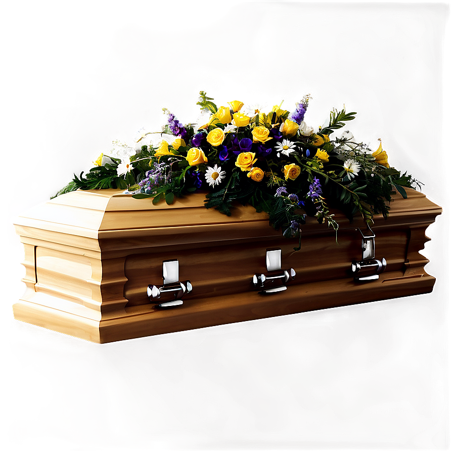 Coffin On Black Background Png 27 PNG Image