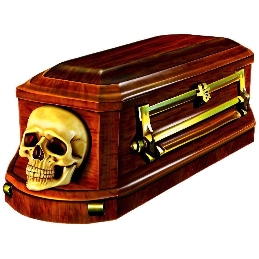 Coffin With Skull Png 63 PNG Image