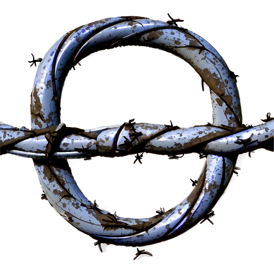 Coiled Barbwire Png Ytx61 PNG Image