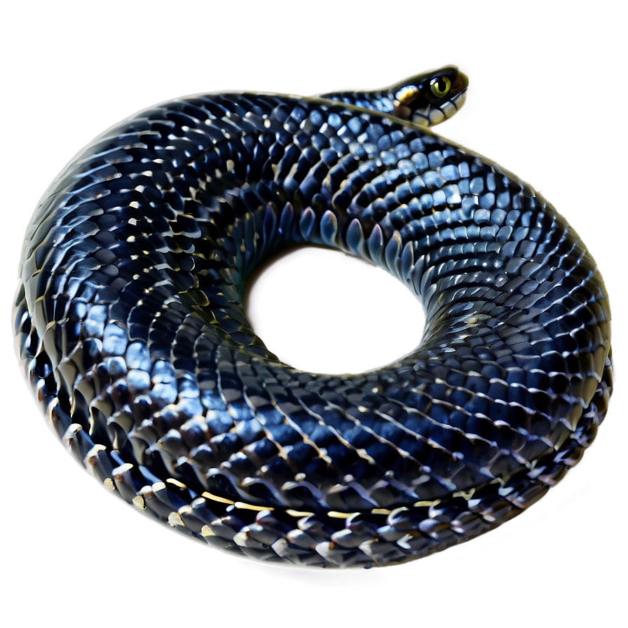 Coiled Black Snake Icon Png Rti PNG Image