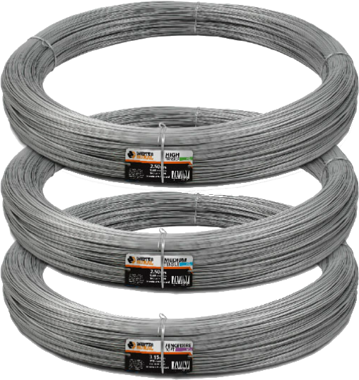 Coiled Metal Wires Product Display PNG Image