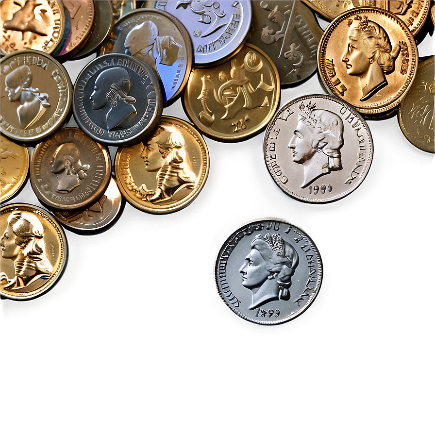 Coin Hoard Png 27 PNG Image