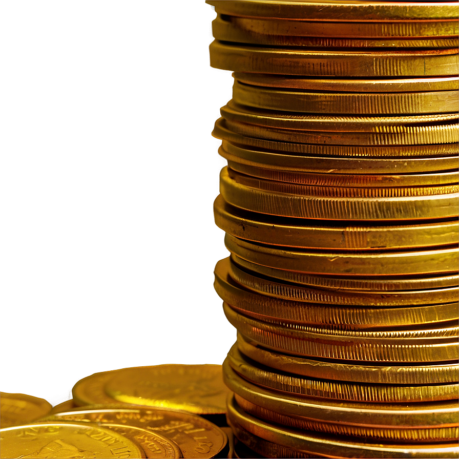 Coin Pile Png 68 PNG Image