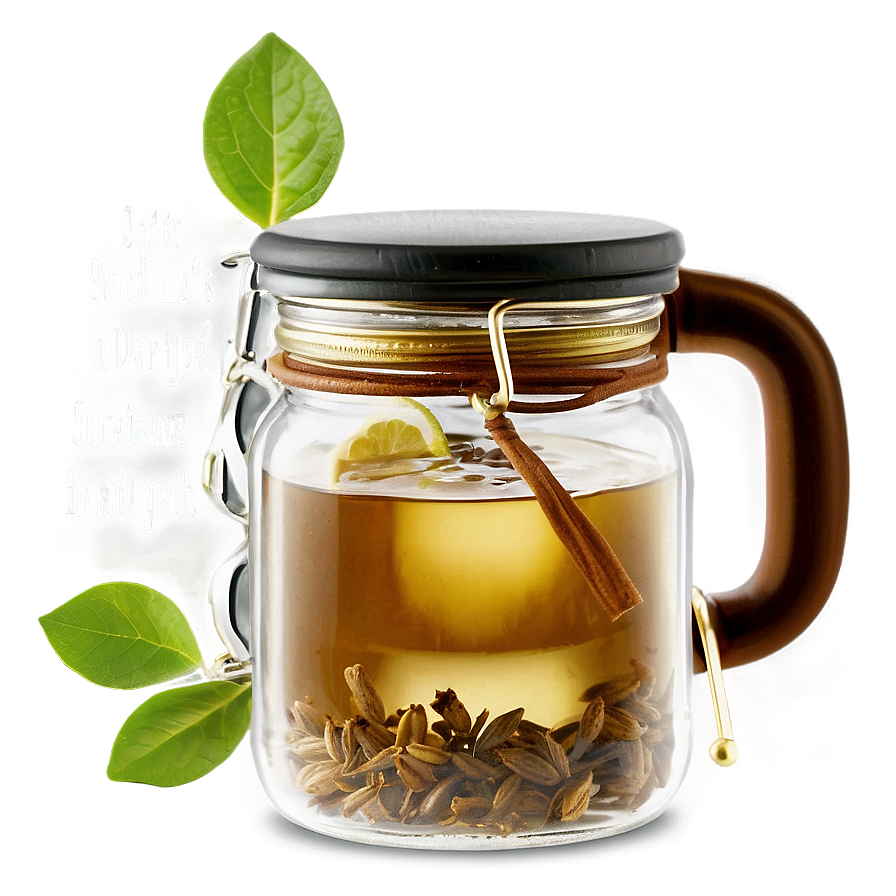 Cold Brew Tea Jar Png Xex PNG Image