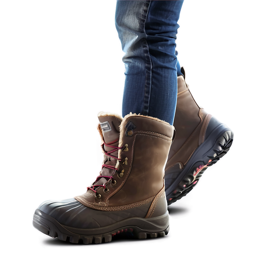 Cold Weather Insulated Boots Png 06292024 PNG Image