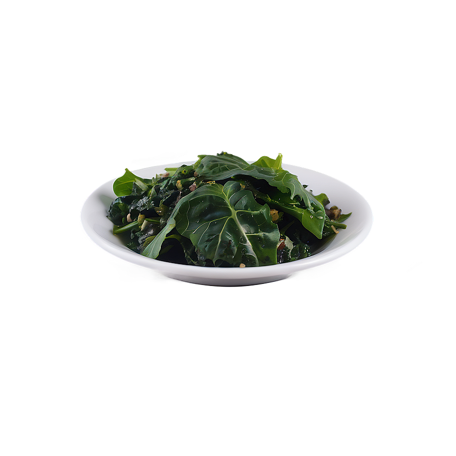 Collard Greens Side Dish Png 06252024 PNG Image