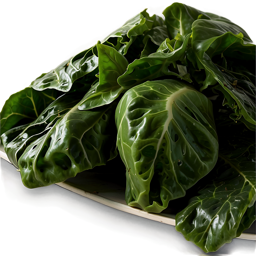 Collard Greens With Cheese Png 06252024 PNG Image