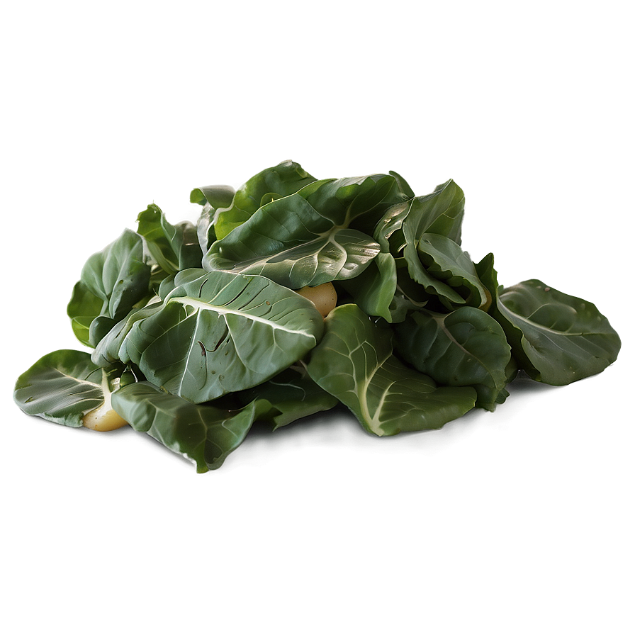 Collard Greens With Potatoes Png Cyx PNG Image