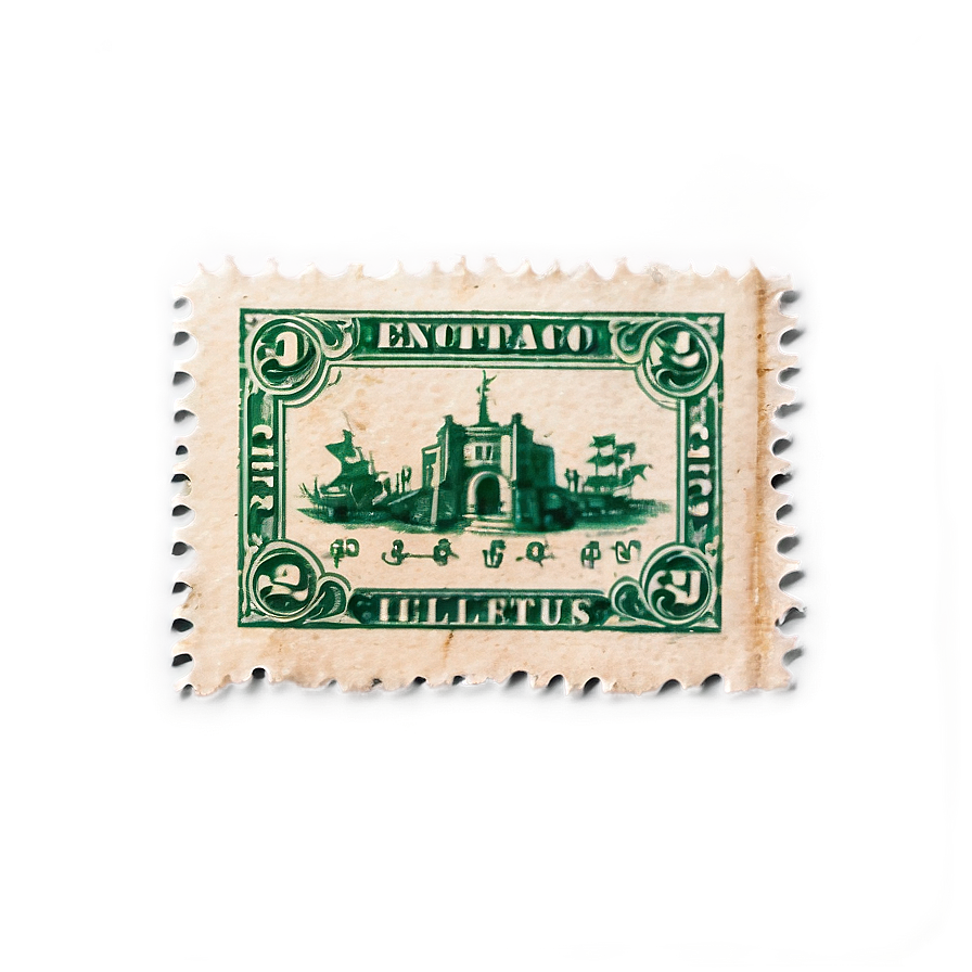 Collectible Antique Stamp Png Ftu PNG Image