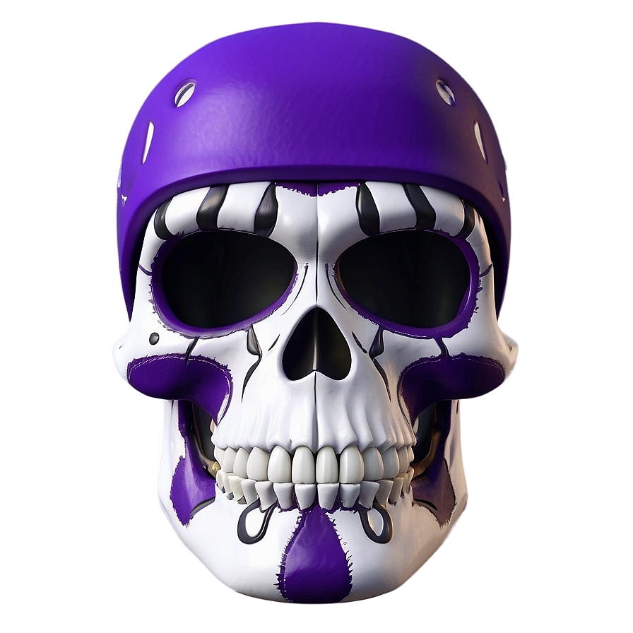 Collectible Purple Skull Trooper Art Png 95 PNG Image