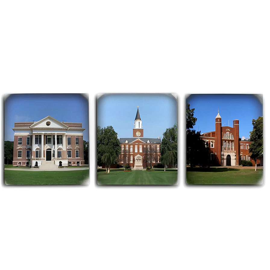 College Campus Scenery Png Tnh61 PNG Image